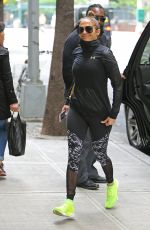 JENNIFER LOPEZ Arrives at a Gym in New York 05/11/2017