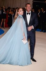 JENNIFER LOPEZ at 2017 MET Gala in New York 05/01/2017