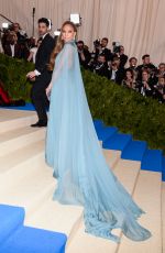 JENNIFER LOPEZ at 2017 MET Gala in New York 05/01/2017