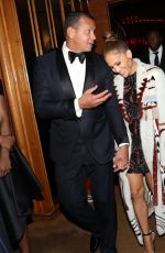 JENNIFER LOPEZ at MET Gala After Party in New York 05/01/2017