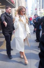 JENNIFER LOPEZ at NBC Studios in New York 05/08/2017