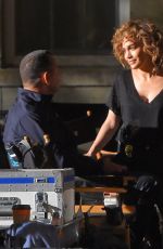JENNIFER LOPEZ at Shades of Blue Set in New York 05/21/2017