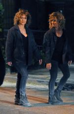 JENNIFER LOPEZ at Shades of Blue Set in New York 05/21/2017