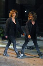 JENNIFER LOPEZ at Shades of Blue Set in New York 05/21/2017