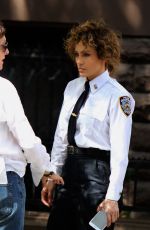 JENNIFER LOPEZ on the Set of Shades of Blue in New York 05/22/2017