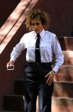 JENNIFER LOPEZ on the Set of Shades of Blue in New York 05/22/2017