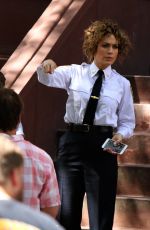 JENNIFER LOPEZ on the Set of Shades of Blue in New York 05/22/2017