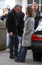 JENNIFER LOPEZ on the Set of Shades of Blue in Richmond Hills 05/10/2017