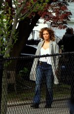 JENNIFER LOPEZ on the Set of Shades of Blue in Richmond Hills 05/10/2017