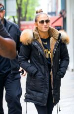 JENNIFER LOPEZ Out in New York 05/10/2017