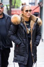 JENNIFER LOPEZ Out in New York 05/10/2017