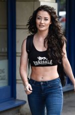 JESS IMPIAZZI Arrives at Bierkeller in Birmingham 05/11/2017
