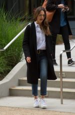 JESSICA ALBA Leaves an Office Building in Los Angeles 05/12/2017
