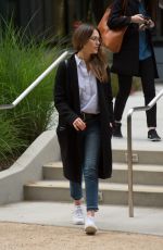 JESSICA ALBA Leaves an Office Building in Los Angeles 05/12/2017