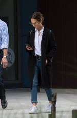 JESSICA ALBA Leaves an Office Building in Los Angeles 05/12/2017
