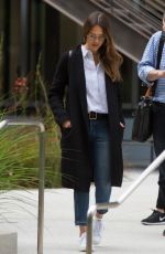 JESSICA ALBA Leaves an Office Building in Los Angeles 05/12/2017