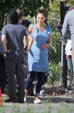 JESSICA ALBA on the Set of El Camino Christmas 05/05/2017