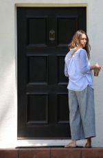 JESSICA ALBA Out and About in Beverly Hills 04/30/2017