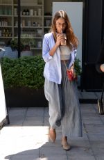 JESSICA ALBA Out and About in Beverly Hills 04/30/2017