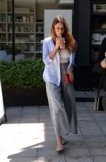 JESSICA ALBA Out and About in Beverly Hills 04/30/2017