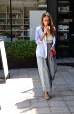 JESSICA ALBA Out and About in Beverly Hills 04/30/2017