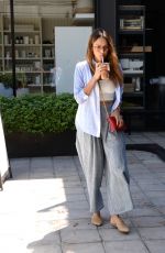 JESSICA ALBA Out and About in Beverly Hills 04/30/2017