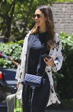 JESSICA ALBA Out and About in Westwood 05/20/2017