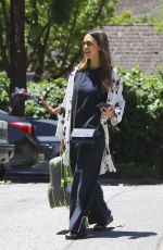 JESSICA ALBA Out and About in Westwood 05/20/2017