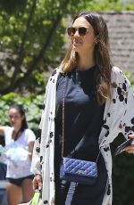 JESSICA ALBA Out in Westwood 05/20/2017