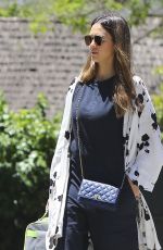 JESSICA ALBA Out in Westwood 05/20/2017