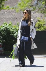 JESSICA ALBA Out in Westwood 05/20/2017