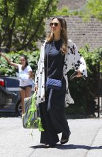JESSICA ALBA Out in Westwood 05/20/2017