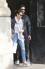 JESSICA BIEL and Justin Timberlake Out and About in New York 05/11/2017