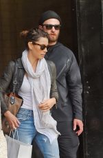 JESSICA BIEL and Justin Timberlake Out and About in New York 05/11/2017