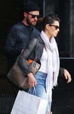 JESSICA BIEL and Justin Timberlake Out and About in New York 05/11/2017