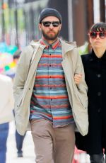 JESSICA BIEL and Justin Timberlake Out and About in New York 05/13/2017