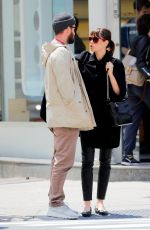 JESSICA BIEL and Justin Timberlake Out and About in New York 05/13/2017