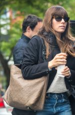 JESSICA BIEL and Justin Timberlake Out in New York 05/09/2017