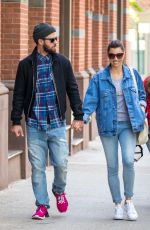 JESSICA BIEL and Justin Timberlake Out in New York 05/17/2017