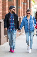 JESSICA BIEL and Justin Timberlake Out in New York 05/17/2017