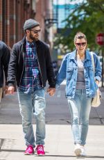 JESSICA BIEL and Justin Timberlake Out in New York 05/17/2017