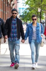 JESSICA BIEL and Justin Timberlake Out in New York 05/17/2017