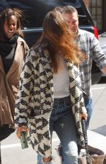 JESSICA BIEL Out and About in New York 05/10/2017