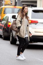 JESSICA BIEL Out in New York 05/12/2017