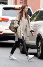 JESSICA BIEL Out in New York 05/12/2017
