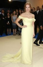 JESSICA CHASTAIN at 2017 MET Gala in New York 05/01/2017