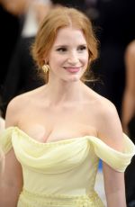 JESSICA CHASTAIN at 2017 MET Gala in New York 05/01/2017
