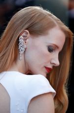 JESSICA CHASTAIN at 70th Annual Cannes Film Festival Closing Ceremony 05/28/2017
