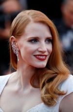 JESSICA CHASTAIN at 70th Annual Cannes Film Festival Closing Ceremony 05/28/2017