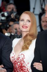 JESSICA CHASTAIN at 70th Annual Cannes Film Festival Closing Ceremony 05/28/2017